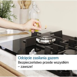 Płyta gazowa PCQ7A5I90 75 cm inox | PartsPC.pl