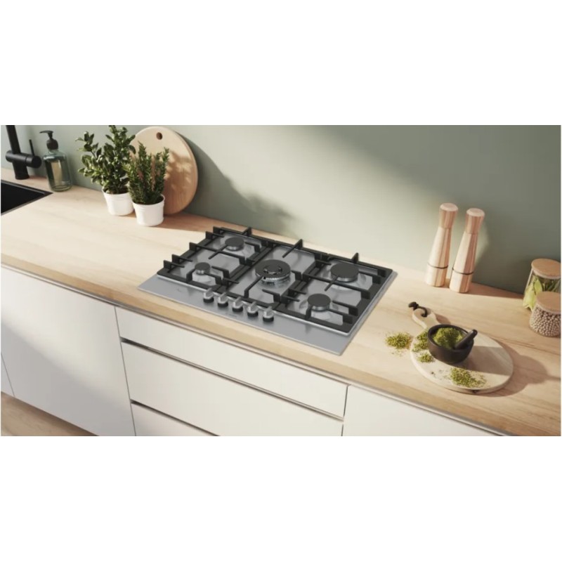 Płyta gazowa PCQ7A5I90 75 cm inox | PartsPC.pl