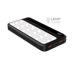 Powerbank P10 LCDPD 10 000mAh LAMP z funkcją mocnego źródła … | PartsPC.pl