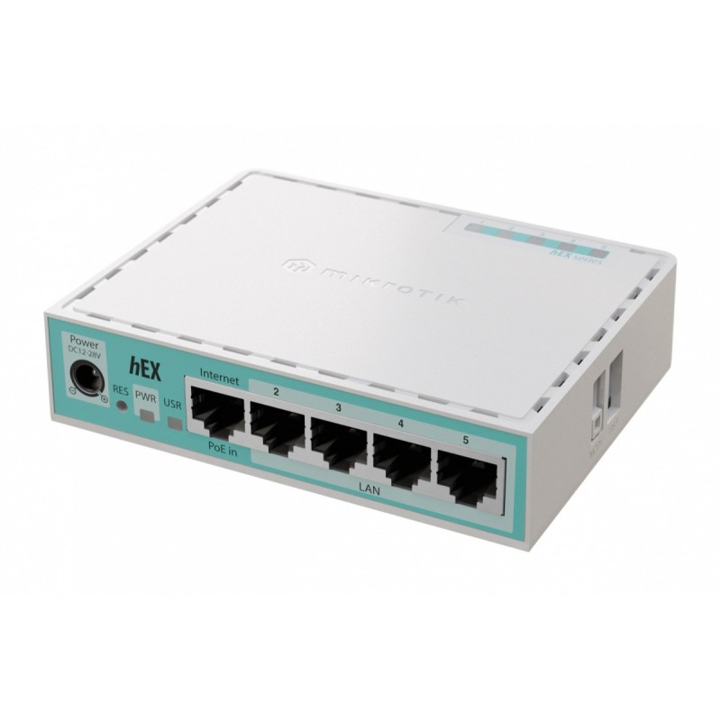 Router hEX 5xGE USB PoE IN E50UG | PartsPC.pl
