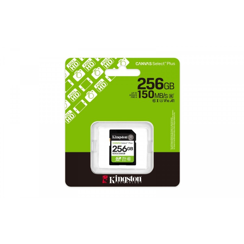 Karta pamięci SD 256GB Canvas Select Plus Gen3 150MB/s | PartsPC.pl