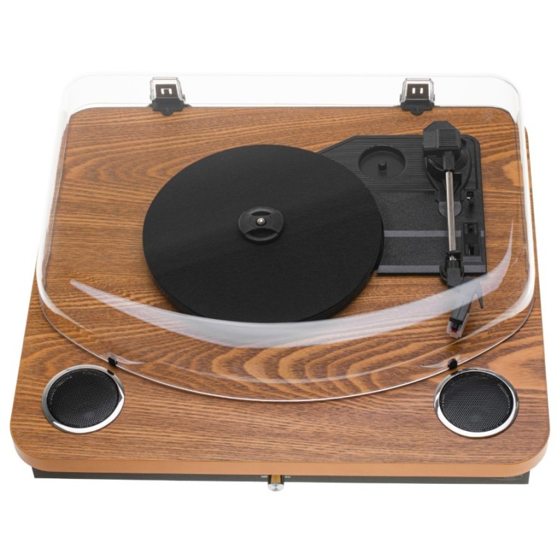 Gramofon AD1914 Wood USB Bluetooth | PartsPC.pl