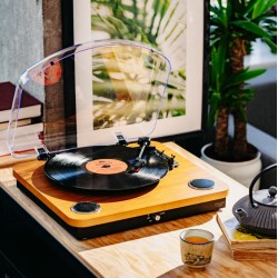 Gramofon AD1914 Wood USB Bluetooth | PartsPC.pl