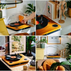 Gramofon AD1914 Wood USB Bluetooth | PartsPC.pl