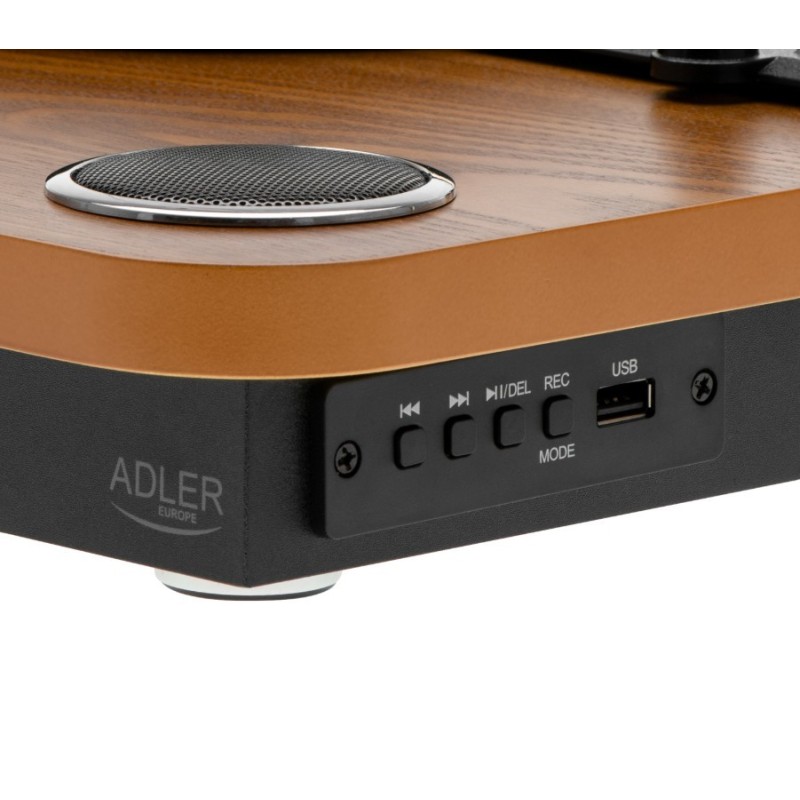Gramofon AD1914 Wood USB Bluetooth | PartsPC.pl