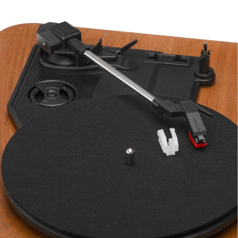 Gramofon AD1914 Wood USB Bluetooth | PartsPC.pl