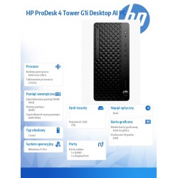 ProDesk 4 Tower G1i Desktop AI PC U7-265 1TB/16/W11P      9H… | PartsPC.pl