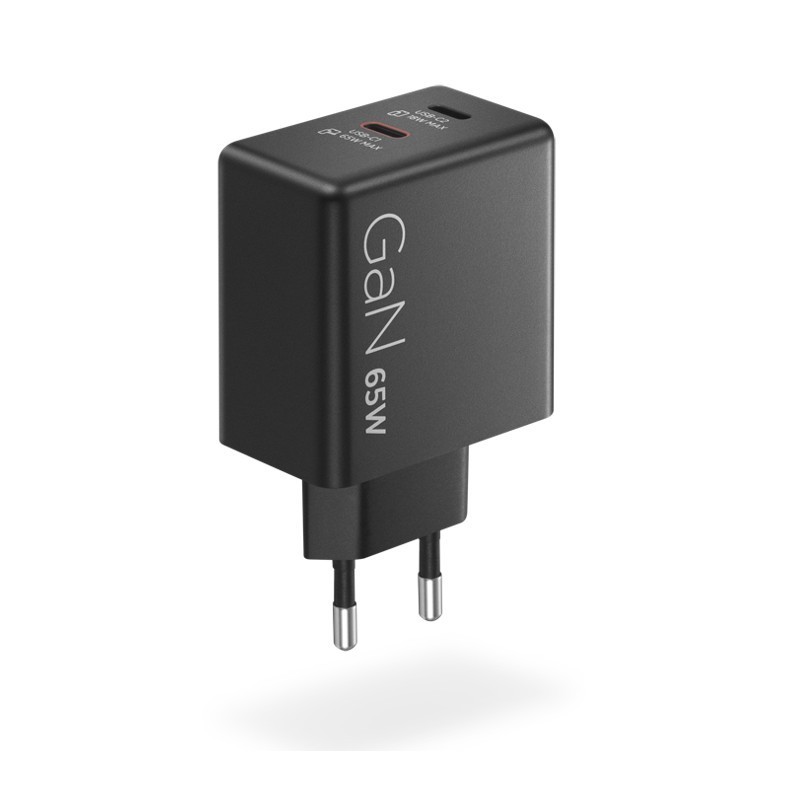 Ładowarka Dual USB-C 65W GaN 40AW065BEU | PartsPC.pl