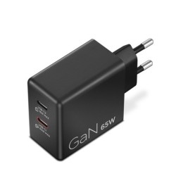 Ładowarka Dual USB-C 65W GaN 40AW065BEU | PartsPC.pl
