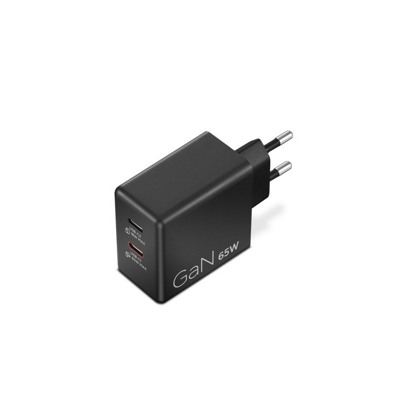 Ładowarka Dual USB-C 65W GaN 40AW065BEU | PartsPC.pl