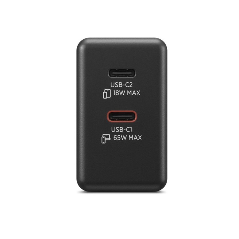 Ładowarka Dual USB-C 65W GaN 40AW065BEU | PartsPC.pl