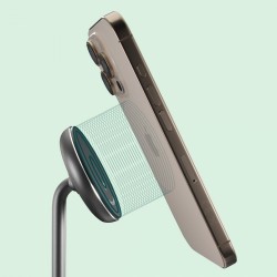 Ładowarka indukcyjna fast charge 15w czarna | PartsPC.pl