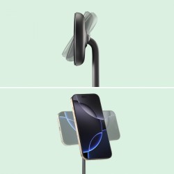 Ładowarka indukcyjna fast charge 15w czarna | PartsPC.pl