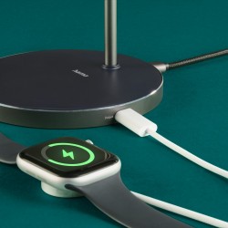 Ładowarka indukcyjna fast charge 15w czarna | PartsPC.pl