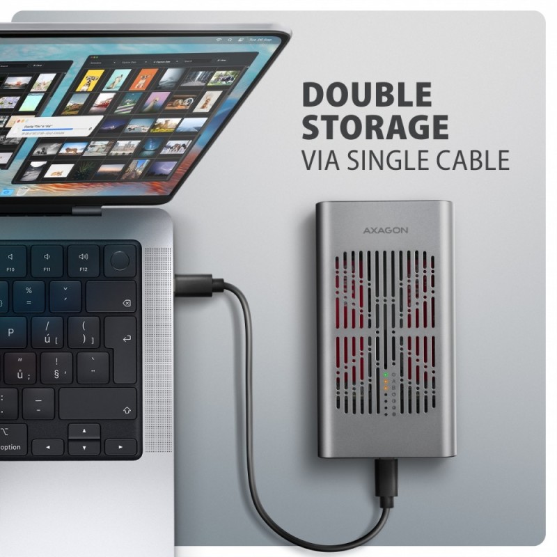 EEM2-20GD Obudowa zewnętrzna aluminiowa USB-C 3.2 Gen2x2, Du… | PartsPC.pl