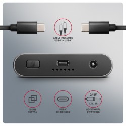 EEM2-20GD Obudowa zewnętrzna aluminiowa USB-C 3.2 Gen2x2, Du… | PartsPC.pl