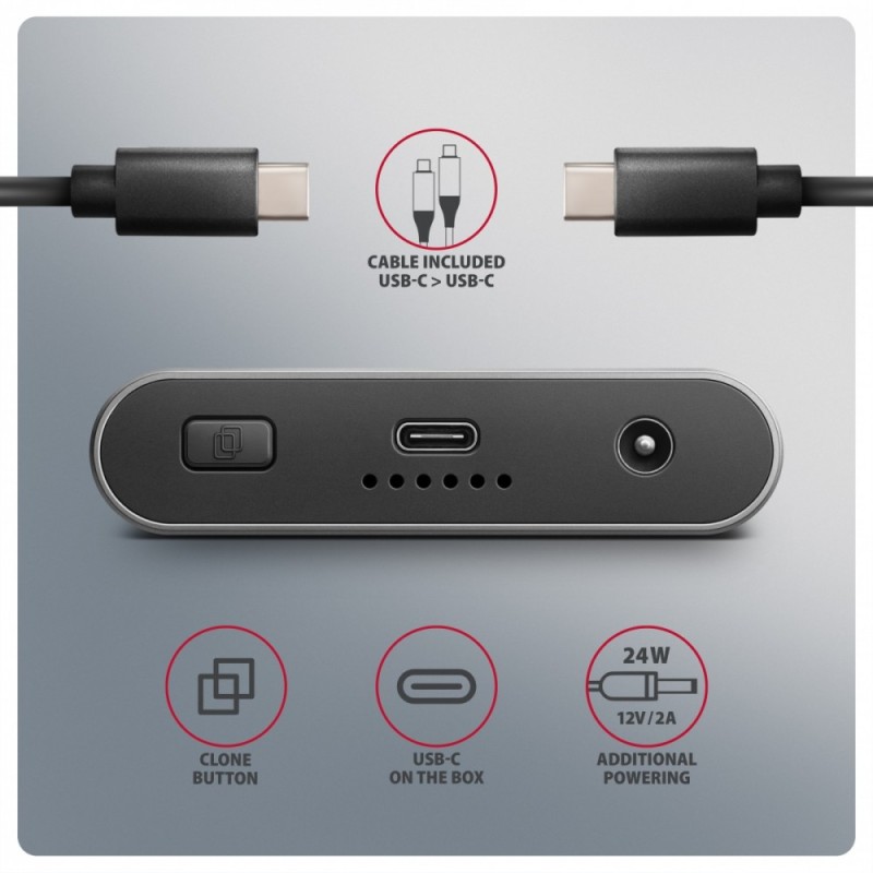 EEM2-20GD Obudowa zewnętrzna aluminiowa USB-C 3.2 Gen2x2, Du… | PartsPC.pl