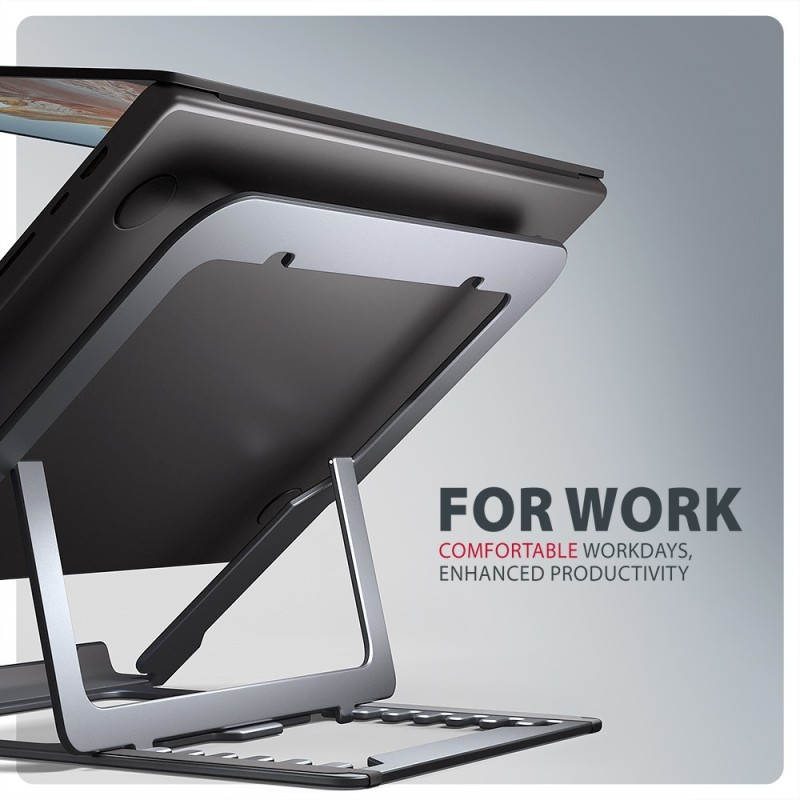STND-LAG Podstawa do laptopów aluminiowa 10-17,3 cala 8 regu… | PartsPC.pl