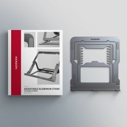 STND-LAG Podstawa do laptopów aluminiowa 10-17,3 cala 8 regu… | PartsPC.pl
