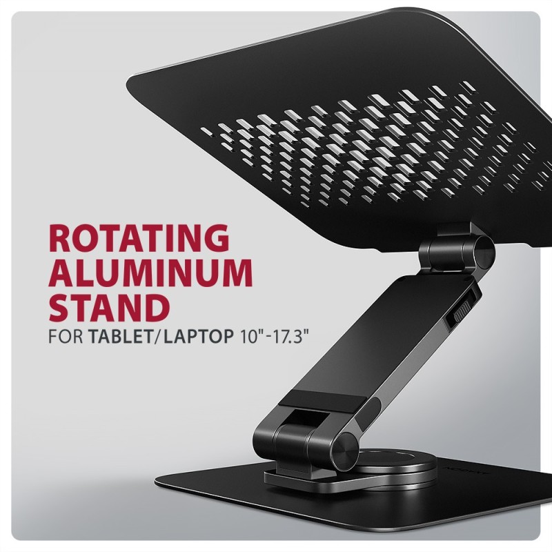 STND-LRB Podstawa do laptopów aluminiowa 10-17,3 cala regulo… | PartsPC.pl