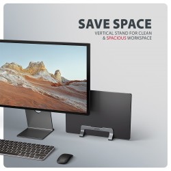 STND-VG Podstawa do laptopów aluminiowa 10-17,3 cala pionowa… | PartsPC.pl