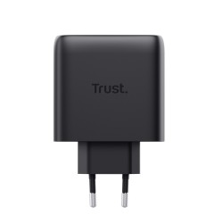 Ładowarka MAXO GaN 65W 2xUSB-C czarna | PartsPC.pl