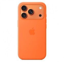 Etui silikonowe z MagSafe do iPhonea 17 Pro - pomarańczowe | PartsPC.pl