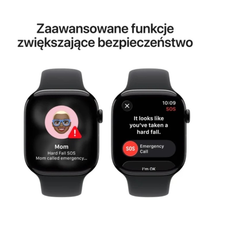 Watch Series 11 GPS koperta 42 mm z aluminium w kolorze onyk… | PartsPC.pl