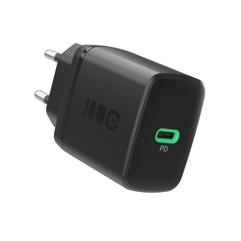 Ładowarka sieciowa USB 30W 1x USB-C CZARNA | PartsPC.pl