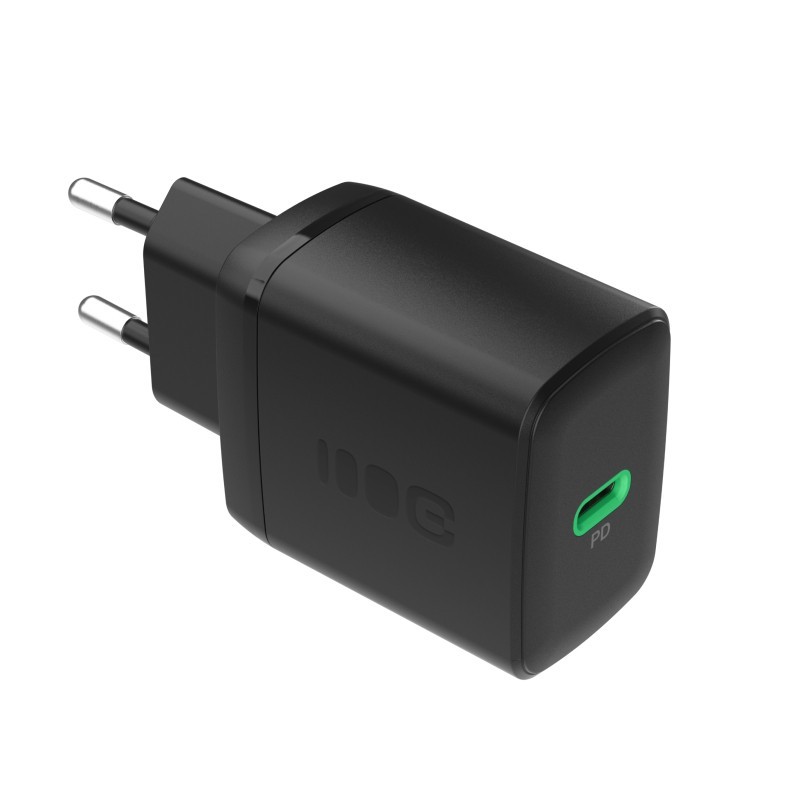 Ładowarka sieciowa USB 30W 1x USB-C CZARNA | PartsPC.pl