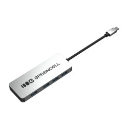 HUB USB-C Basic USB-C do 4x USB-A 3.0 | PartsPC.pl