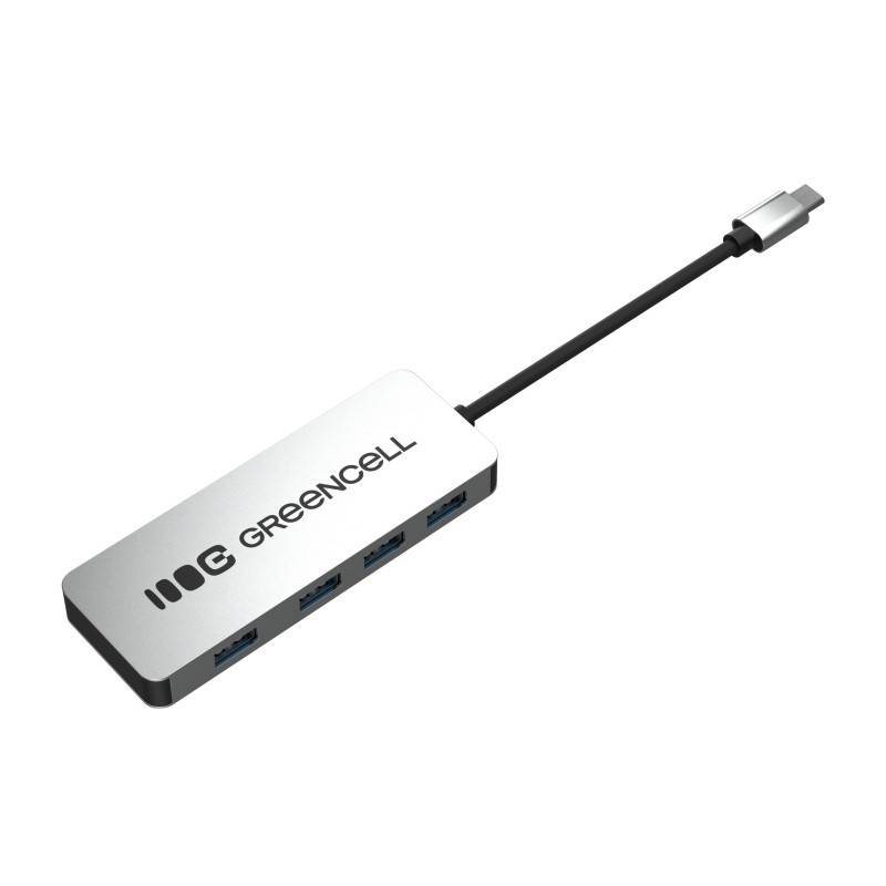 HUB USB-C Basic USB-C do 4x USB-A 3.0 | PartsPC.pl