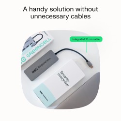 HUB USB-C Basic USB-C do 4x USB-A 3.0 | PartsPC.pl