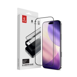 3D Armour Glass - Szkło hartowane iPhone 17 + ramka instalac… | PartsPC.pl