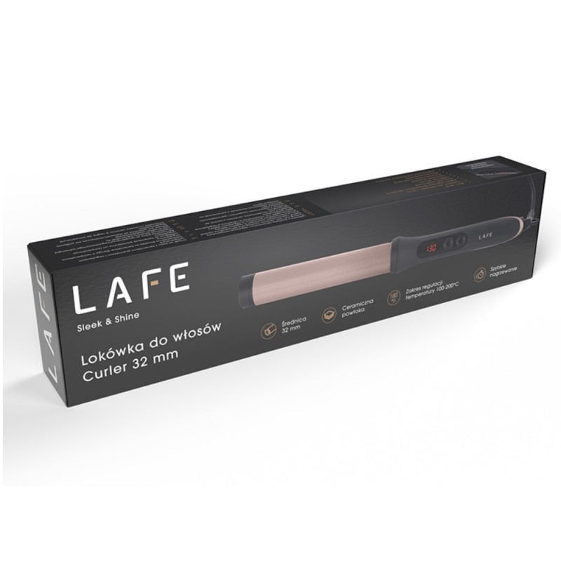 Lokówka do włosów LAFE Sleek & Shine Curler 32 mm | PartsPC.pl