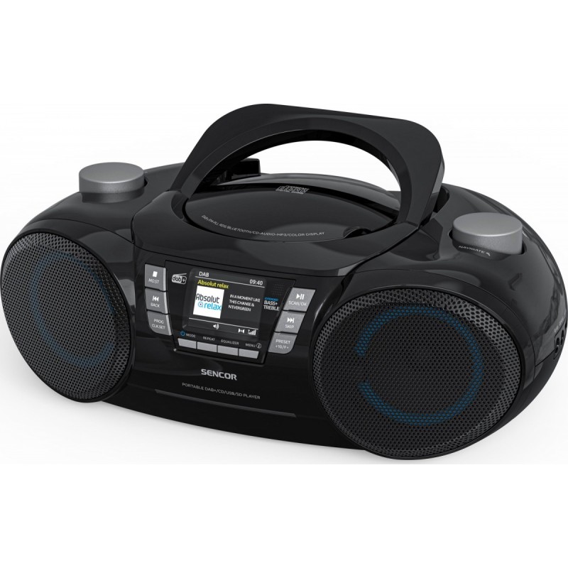 Boombox z DAB+ SPT 6510 odtwarzacz CD/MP3/USB/SD Bluetooth | PartsPC.pl