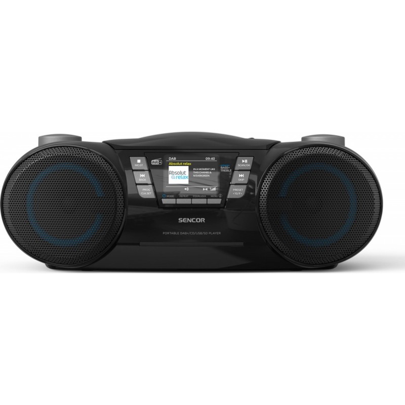 Boombox z DAB+ SPT 6510 odtwarzacz CD/MP3/USB/SD Bluetooth | PartsPC.pl