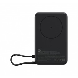 PowerBank Magnetic 10000 z podstawką szary | PartsPC.pl
