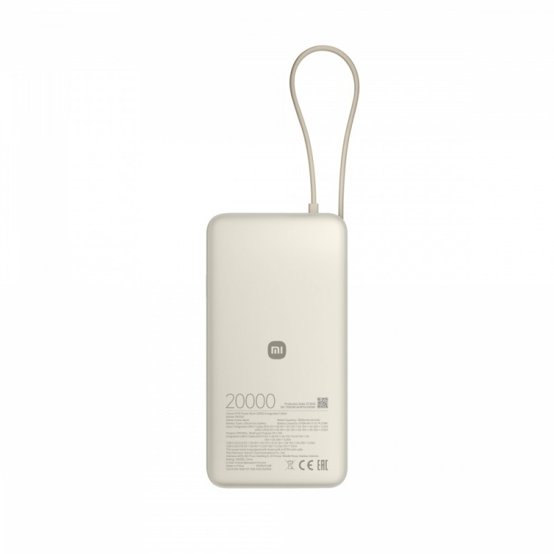Powerbank Xiaomi 67W 20000mAh USB-A 2xUSB-C wbudowany kabel … | PartsPC.pl