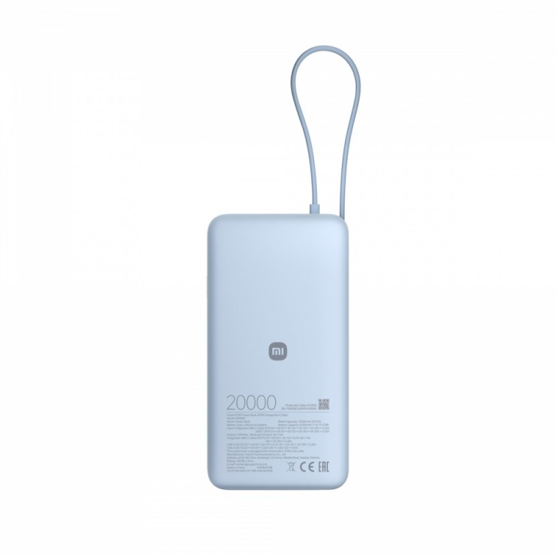 Powerbank Xiaomi 67W 20000mAh USB-A 2xUSB-C wbudowany kabel … | PartsPC.pl