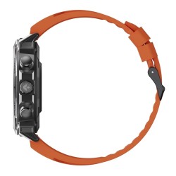 Smartwatch Garett Atom czarny stalowy | PartsPC.pl