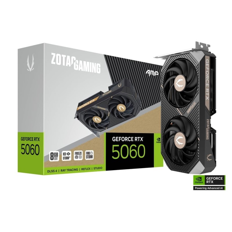 ZOTAC Karta graficzna GeForce RTX 5060 AMP 8GB GDDR7 128bit … | PartsPC.pl