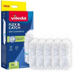 Wkłady do miotełki do kurzu Flex & Catch 5 sztuk | PartsPC.pl