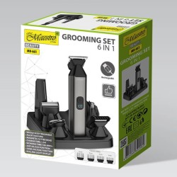 Zestaw do strzyżenia włosów 6w1 USB MR-661 | PartsPC.pl