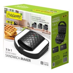 Opiekacz do kanapek / sandwich 3w1  MR-709 | PartsPC.pl