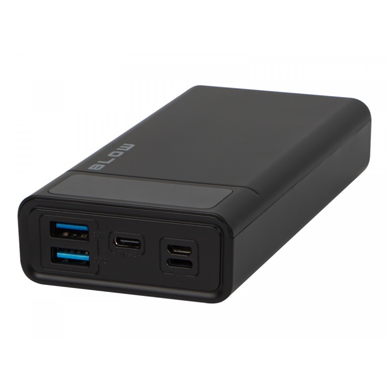 PowerBank PB20E QC+PD 20W 20000mAh+lightning Czarny | PartsPC.pl