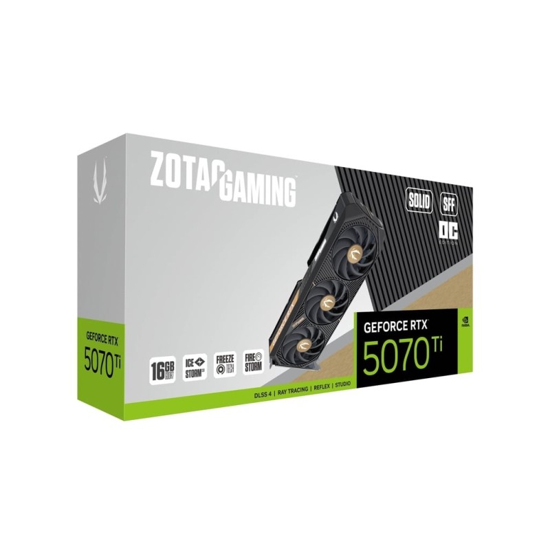 ZOTAC Karta graficzna GeForce RTX 5070 Ti SOLID SFF OC 16GB … | PartsPC.pl