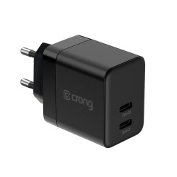 Ultra Compact GaN Ładowarka sieciowa 2x USB-C 35W PD 3.0 z P… | PartsPC.pl