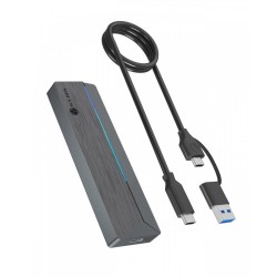 Obudowa dysku IB-1826MCL-CU31 M.2 NVMe i SATA obudowa, RGB l… | PartsPC.pl