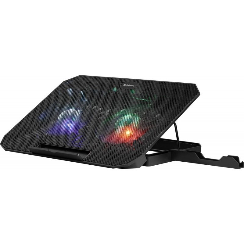 Podstawka chłodząca NS-510 2W 2XUSB RGB 15.6 cala | PartsPC.pl